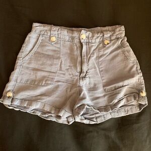 Cynthia Rowley High Waist Gray Shorts